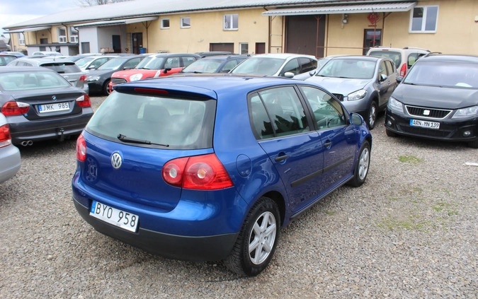 Volkswagen Golf cena 16900 przebieg: 268846, rok produkcji 2006 z Międzyzdroje małe 254